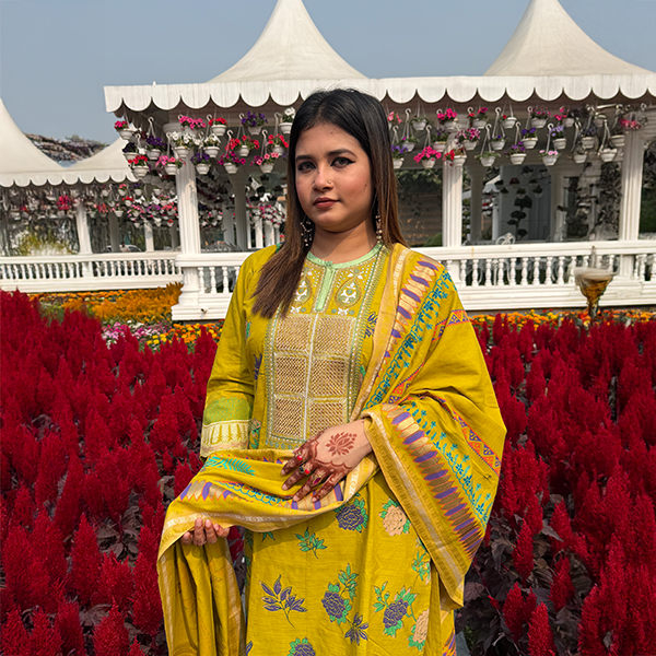 PREMIUM EMBROIDERED DRESS