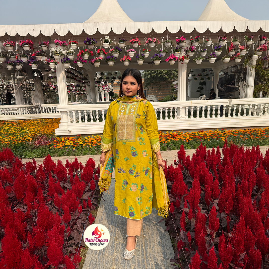 PREMIUM EMBROIDERED DRESS